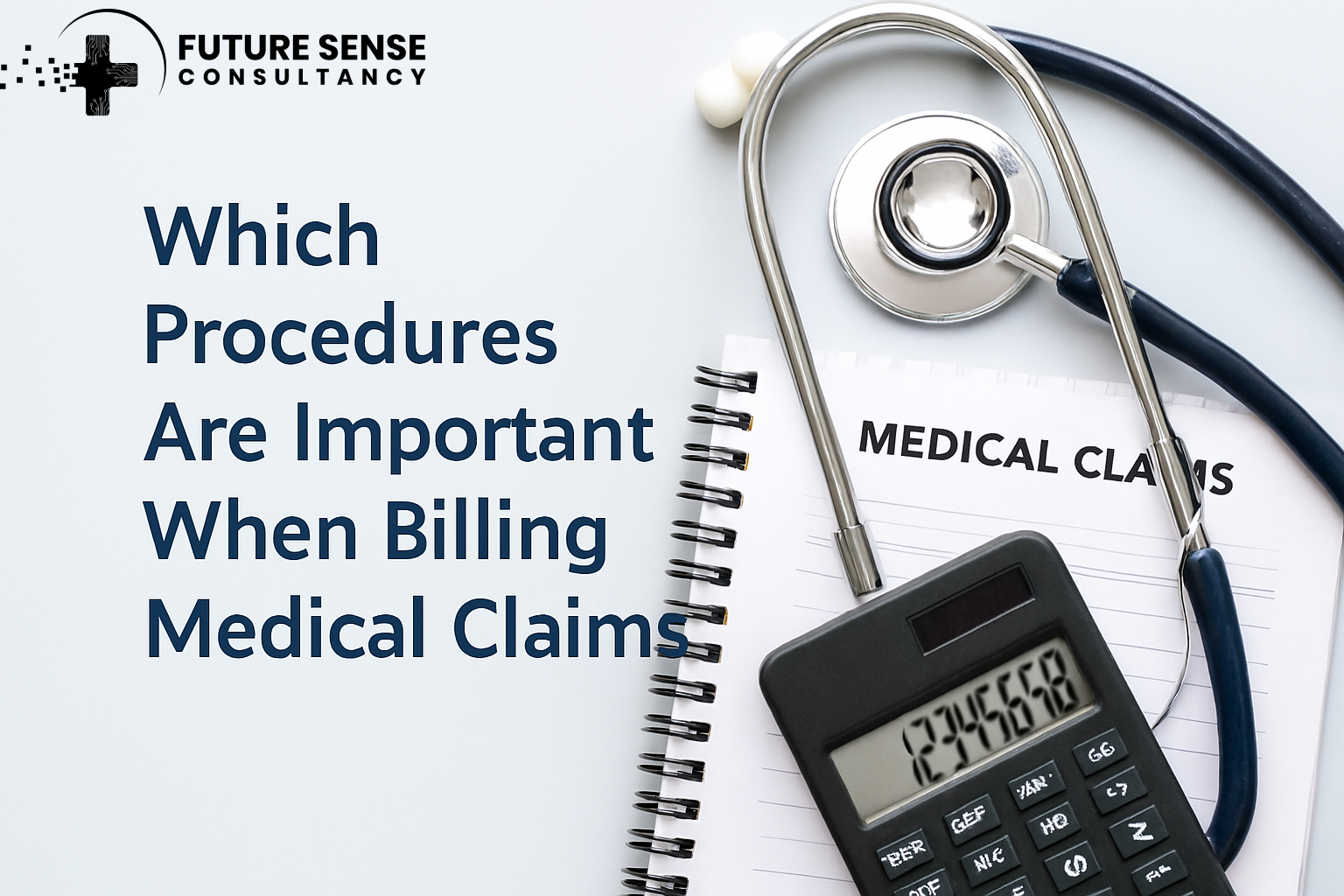 Revenue cycle chart explaining key medical billing procedures